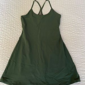 Outdoor Voices Forest Green Exercise Dress